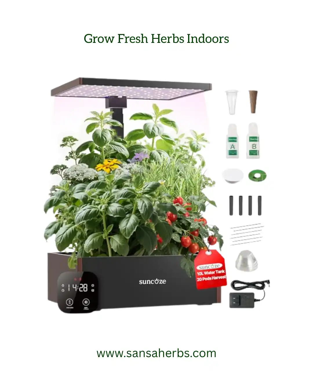 Extend Daylight For Your Plants (7) Smart Hydroponics Growing System