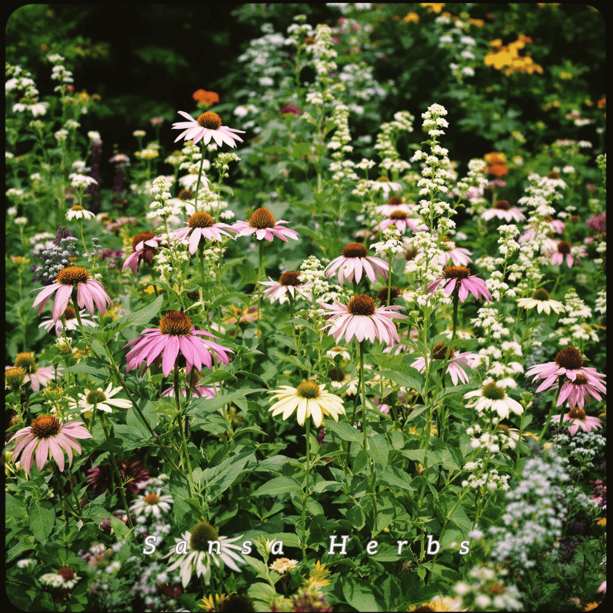 echinacea flowers