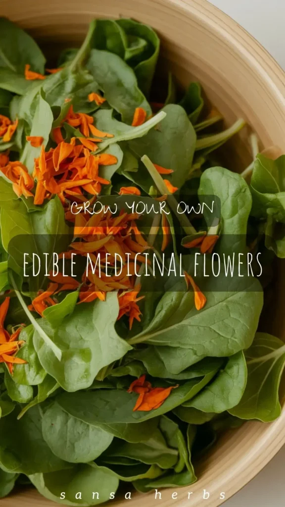edible-medicinal-flowers grow your own edible medicinal flowers