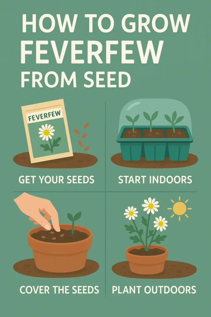grow feverfew from seed 