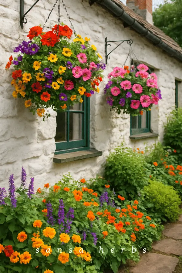 hanging baskets